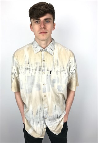 90S VINTAGE PATTERNED FESTIVAL SHIRT