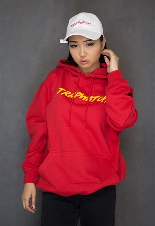 NEW IN - TRAPWATCH RED HOODIE