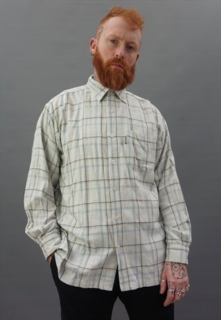 VINTAGE 1990S CHECK FLANNEL SHIRT