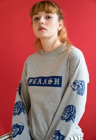 LORDS OF THE JUNGLE LONGSLEEVE GREY