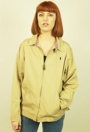VINTAGE RALPH LAUREN BOMBER JACKET