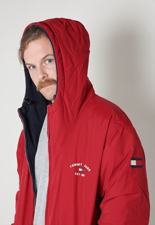 REVERSIBLE TOMMY HILFIGER LOGO JACKET
