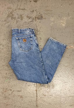 Vintage Carhartt Jeans Blue Denim Relaxed Straight Fit