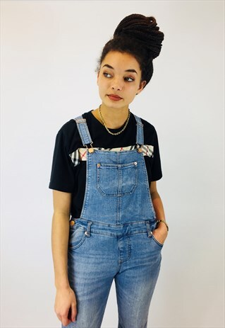 VINTAGE DENIM DUNGAREES
