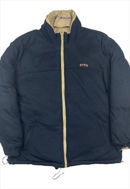 Scott Original Vintage Men's Navy/Reversible Padded Jacket