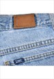 VINTAGE LEE FADED WASH DENIM SHORTS - W26 L1