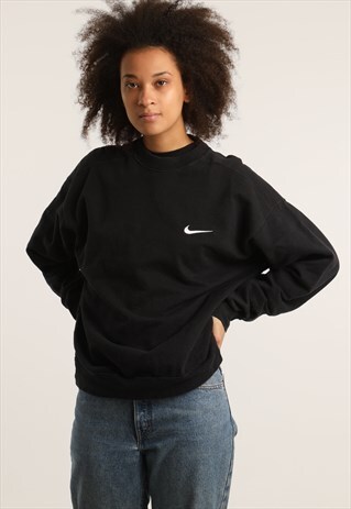 VINTAGE NIKE EMBROIDERED LOGO SWEATSHIRT