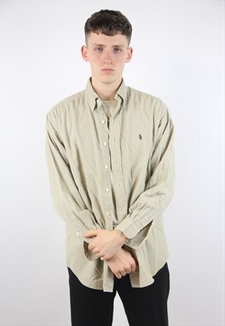 VINTAGE POLO RALPH LAUREN CORD SHIRT