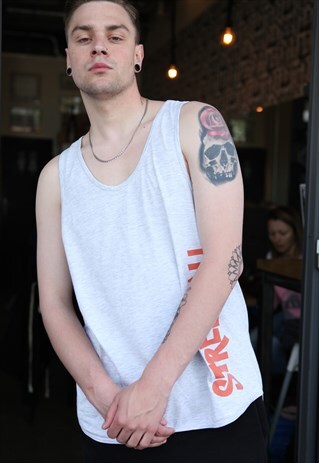 VINTAGE 80'S ADIDAS BASKETBALL TANK TOP