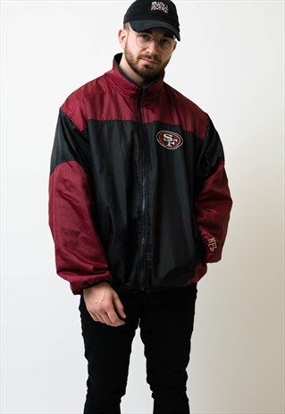 VINTAGE SAN FRANCISCO 49ERS REVERSIBLE JACKET
