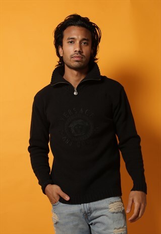 VERSACE 90S KNITTED PULLOVER