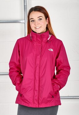 Vintage The North Face Jacket Pink Windbreaker Coat Large