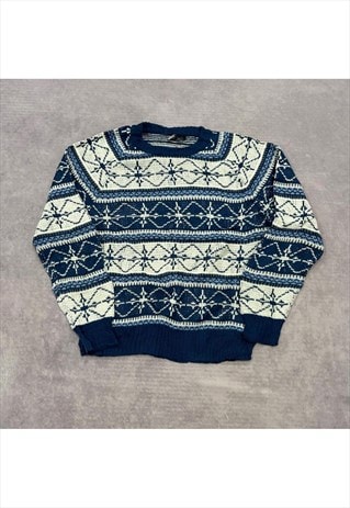 Vintage Knitted Jumper Men's L