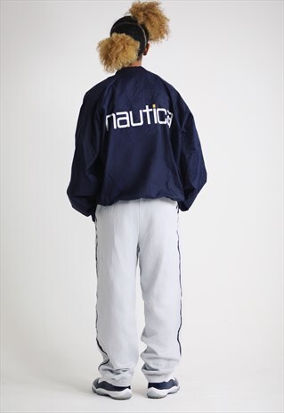 VINTAGE NAUTICA SPORT BOMBER JACKET TOP