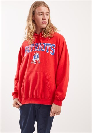 VINTAGE NEW ENGLAND PATRIOTS HOODIE