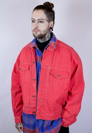 VINTAGE GAP PINK DENIM JACKET