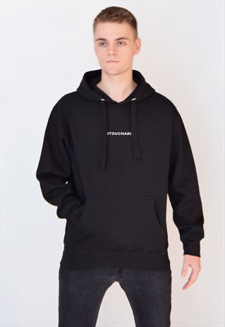 BLACK UNTOUCHABLE HOODIE
