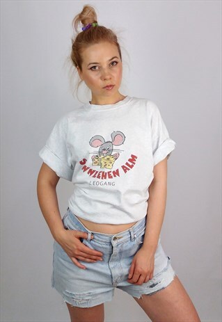 VINTAGE 80'S RETRO CARTOON UNISEX T-SHIRT