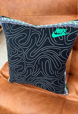 Reworked vintage nike x fresh Prince cushion pillow 