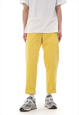 Vintage POLO RALPH LAUREN Pants Cropped Yellow