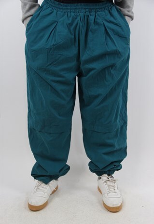 VINTAGE NIKE SOFT 90'S TRACKSUIT BOTTOMS