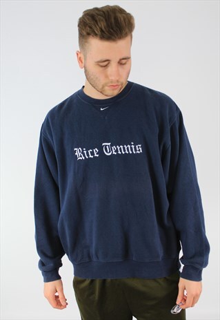NIKE SCRIPT LOGO 90S VINTAGE SPORTS SWEATSHIRT