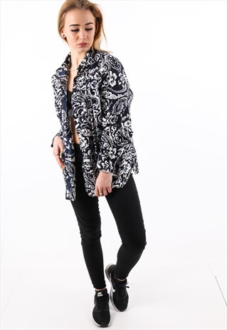 VINTAGE PATTERN SHIRT PSAW465