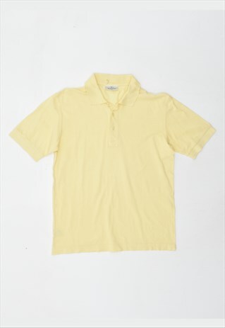 VINTAGE 90'S VALENTINO POLO SHIRT YELLOW