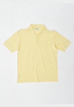 Vintage 90's Valentino Polo Shirt Yellow