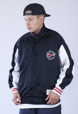 VINTAGE MENS NIKE BASKETBALL TRACK TOP JACKET