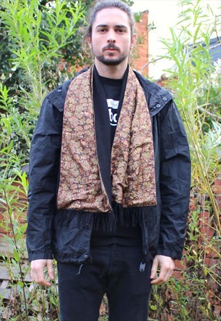 VINTAGE 70S MOD PAISLEY SCARF - SAMMY - INDIE - GENTS