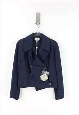 Marina Yachting Double Breasted Jacket in Blue Navy - 42