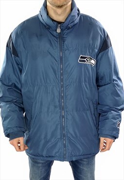  NFL Pro Line Seattle Seahawks Puffer Jacket Size XXL