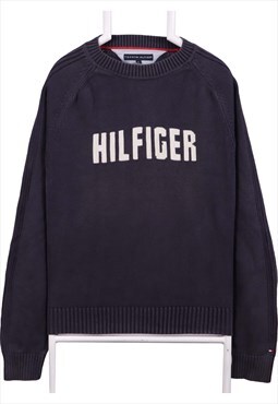 Vintage 90's Tommy Hilfiger Jumper / Sweater Spellout Logo