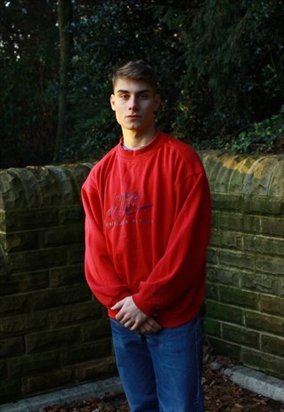 VINTAGE DARK PINK NIKE SWEATSHIRT
