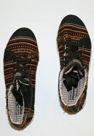 PHUYUPATA NATIVE PATTERNS HI TOP SNEAKERS HANDMADE IN PERU