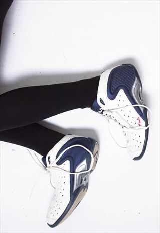 VINTAGE 90S FILA HOOPS TRAINERS ID:9028