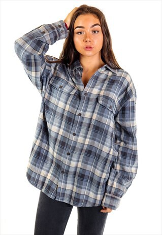VINTAGE TIMBERLAND CHECKERED SHIRT S877