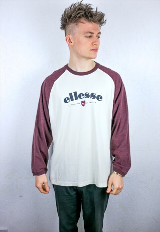 VINTAGE ELLESSE LONG SLEEVE TOP