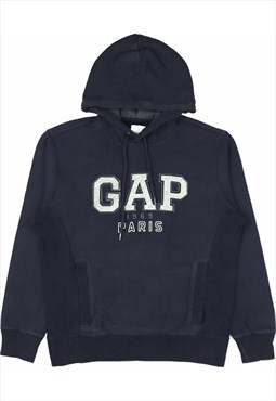 Vintage 90's Gap Hoodie Paris Spellout Pullover