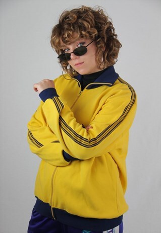 FRESH 70'S TRACK JACKET YELLOW