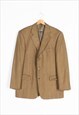 MEN'S BURBERRY PIED DE POULE RED CHECKED BLAZER