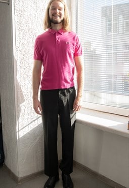 Vintage 90's Pink Cotton Polo Shirt
