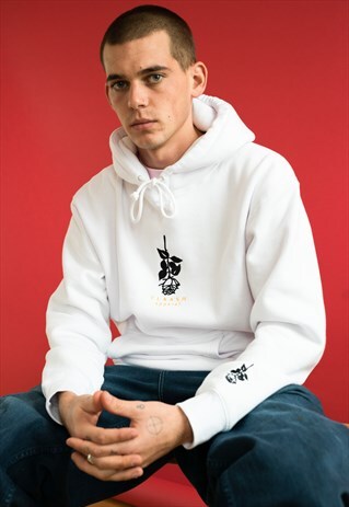 SHINKO ROSE HOODIE WHITE