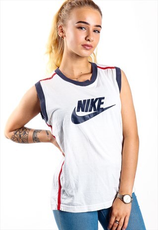 VINTAGE NIKE SLEEVELESS T-SHIRT T228