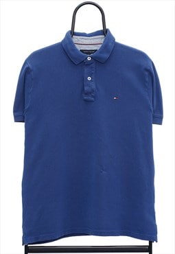 Vintage Tommy Hilfiger Blue Polo Shirt Mens