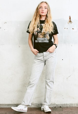 VINTAGE 90S LEVIS 501 GREY JEANS