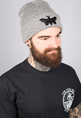 MOTH GREY BEANIE