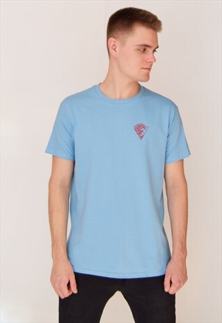 BLUE WAVES (RED) T-SHIRT