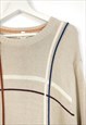 VINTAGE  JUMPER DOCKERS IN BEIGE L